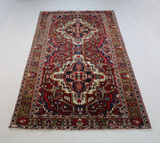 Handmade Antique, Vintage oriental Persian Bakhtiar rug - 315 X 157 cm